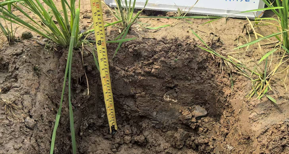 开启农业出产切合性评价，我司首家进行耕地质量验收“侵入体”检测